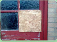 boarded up Barnet